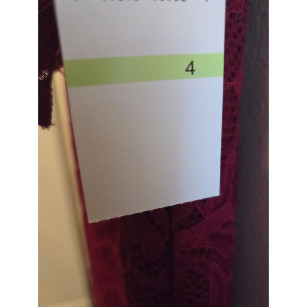 Laundry-by-shelli-segal Women's Burgundy Formal-dresses - Picture 4 of 4